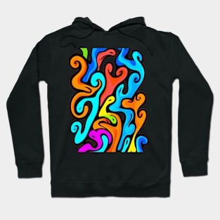 Color Swirl No.#15 Hoodie